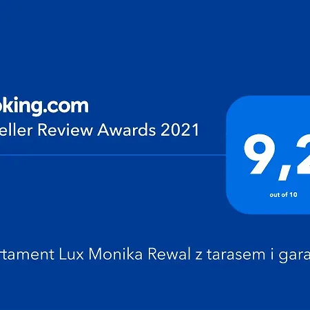 Lux Monika Z Tarasem I Garazem Apartamento